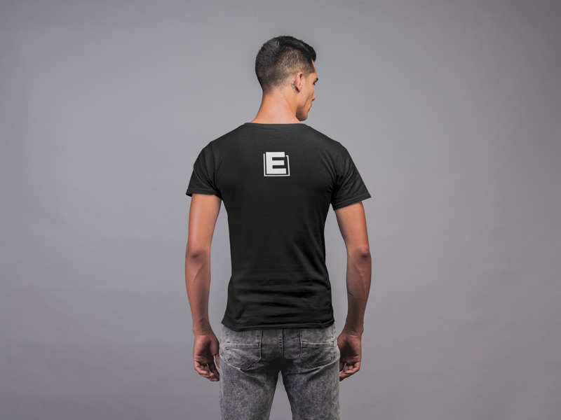 T-Shirt ELYON Classic Design - UNISEX | Logo Rosa